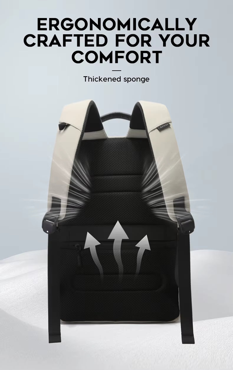 BANGE BG-7856 15.6" Sports Backpack — in use