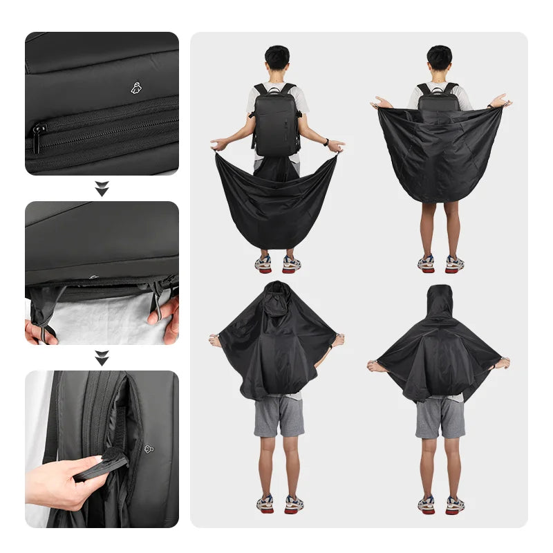 Mark Ryden Large Capacity Travel Backpack - 9299 — in use