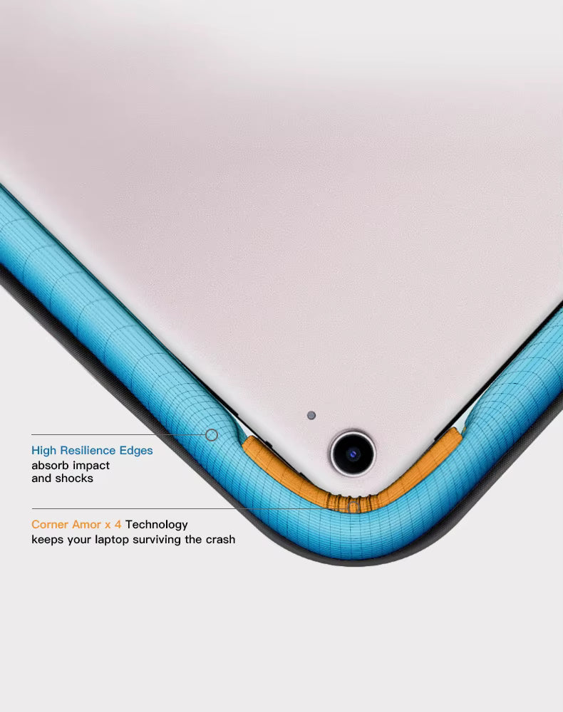 BANGE BG-6802 Laptop Sleeve with Handle — interior compartment