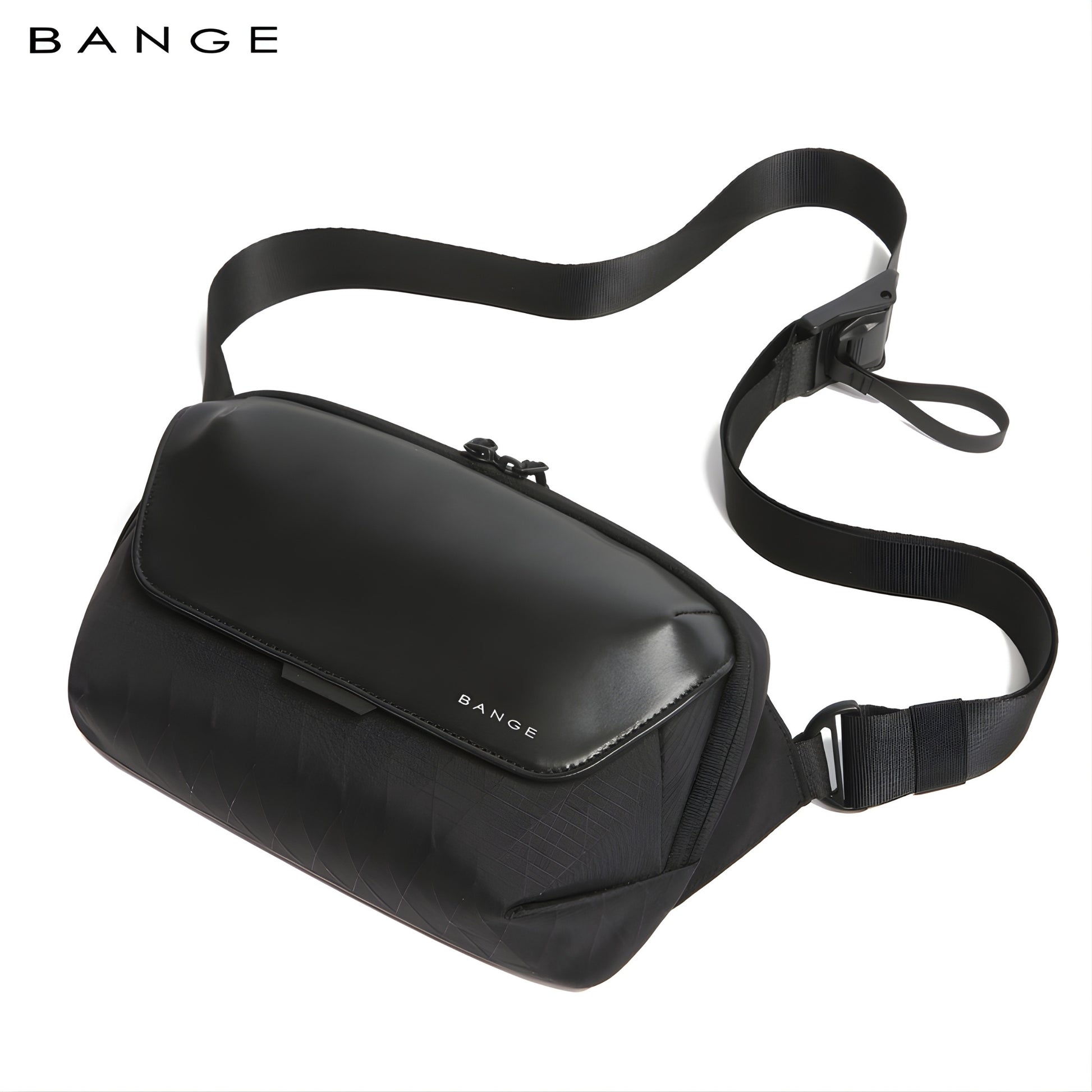BANGE BG-8133 Messenger Bag — back panel