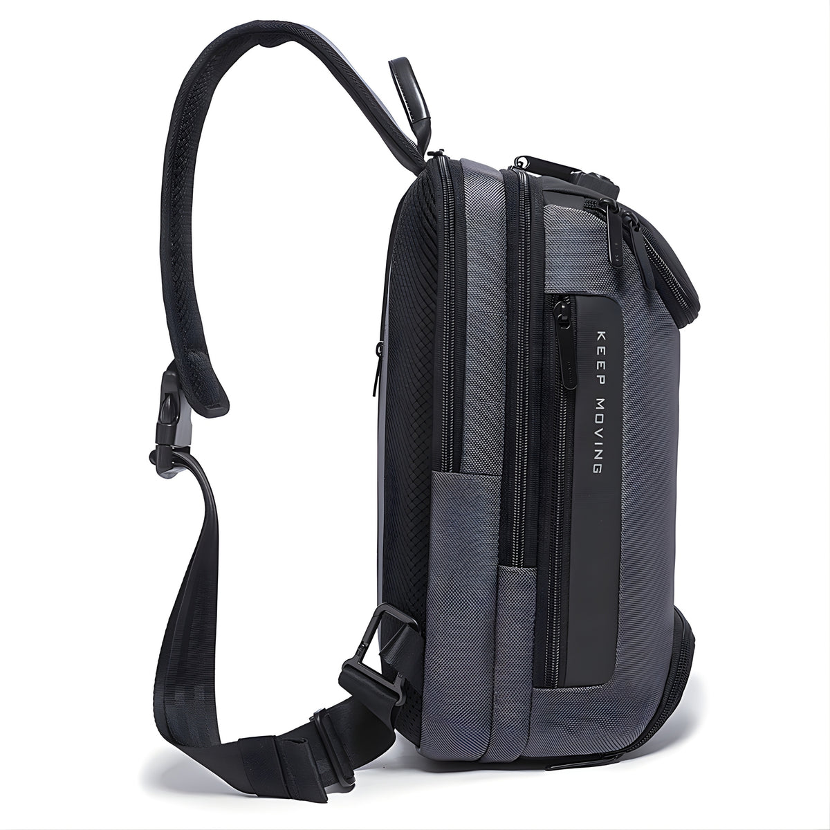 BANGE 7082 Waterproof Anti-Cut Sling Bag — interior compartment