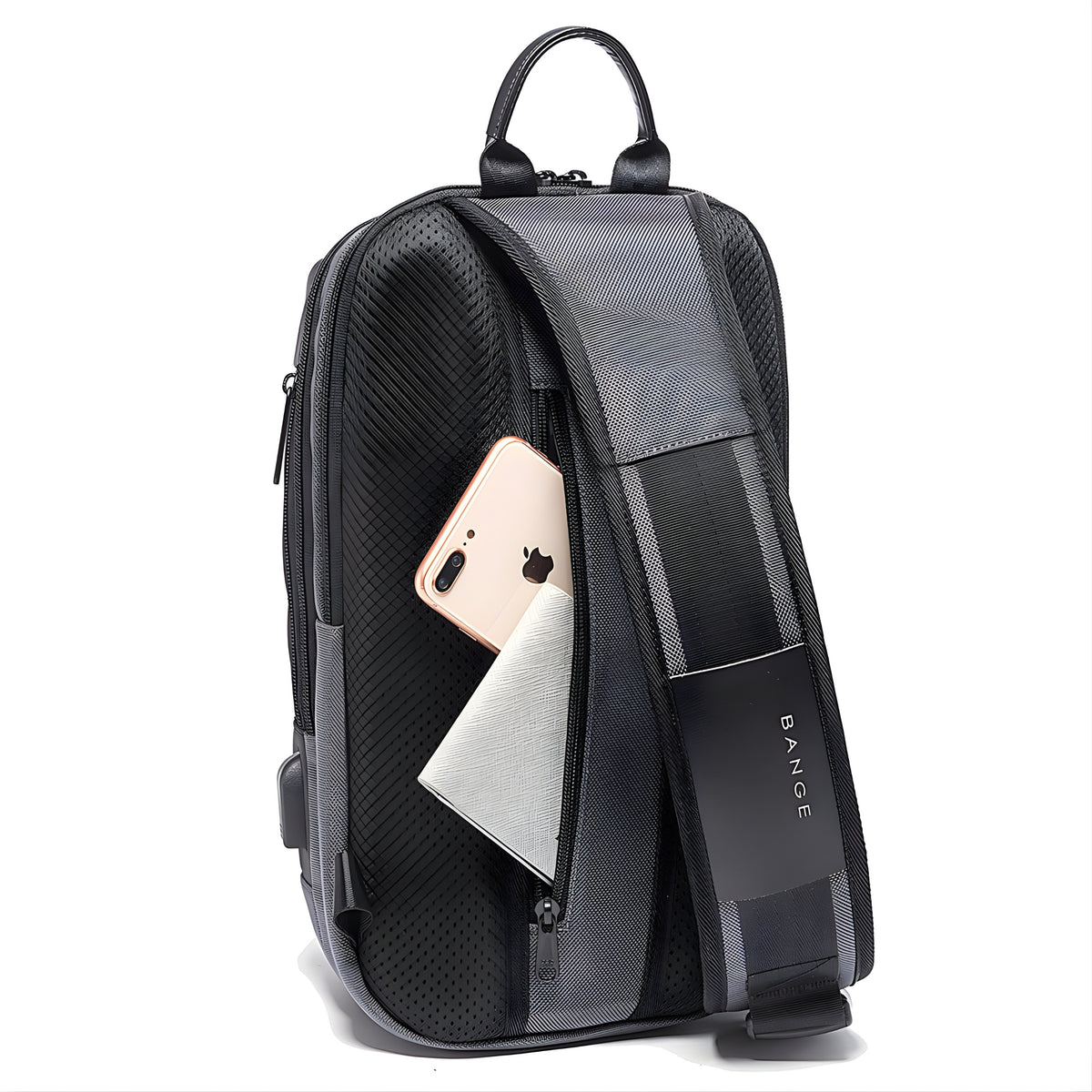 BANGE 7082 Waterproof Anti-Cut Sling Bag — color option