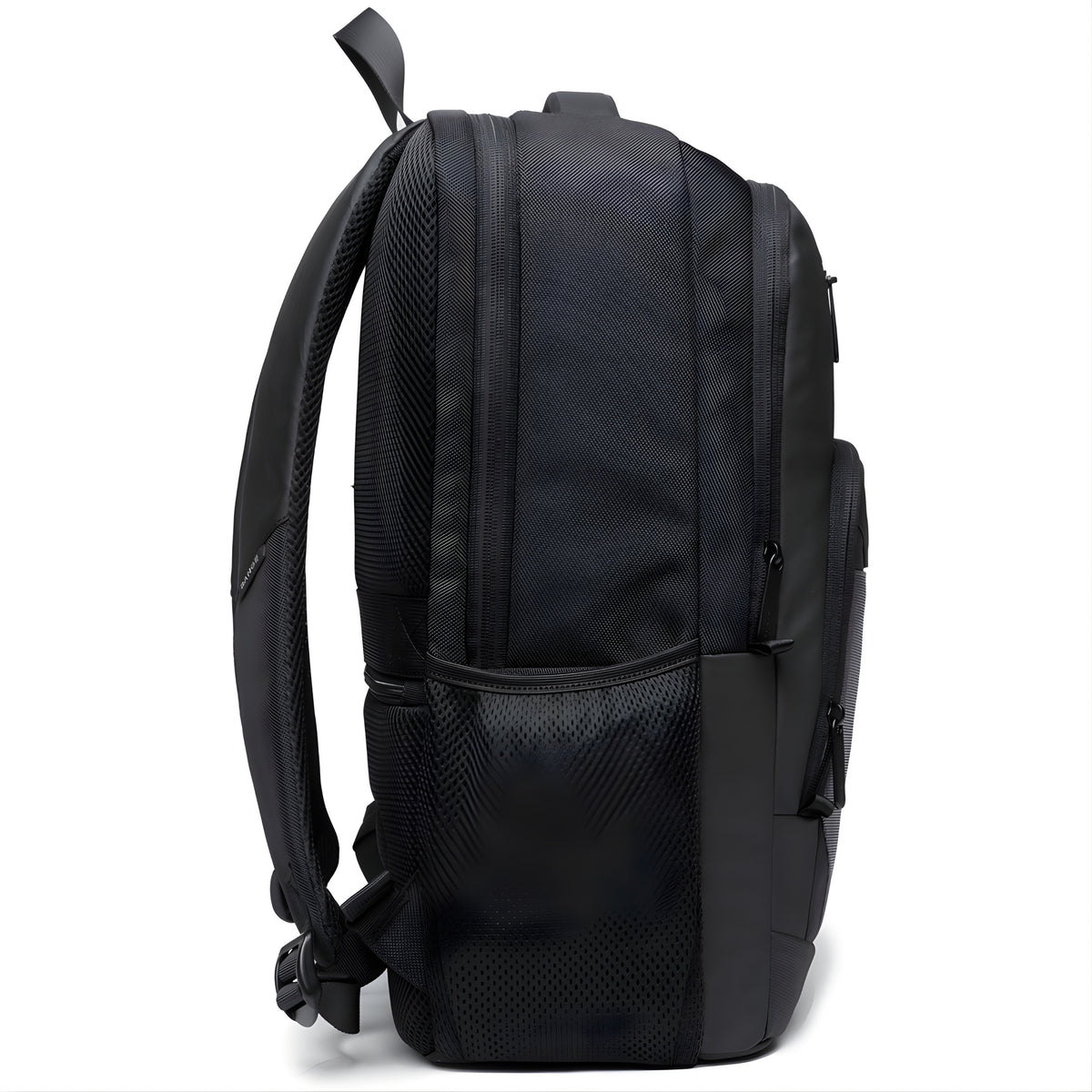 BANGE 1922 Waterproof Anti-Theft Backpack — side detail
