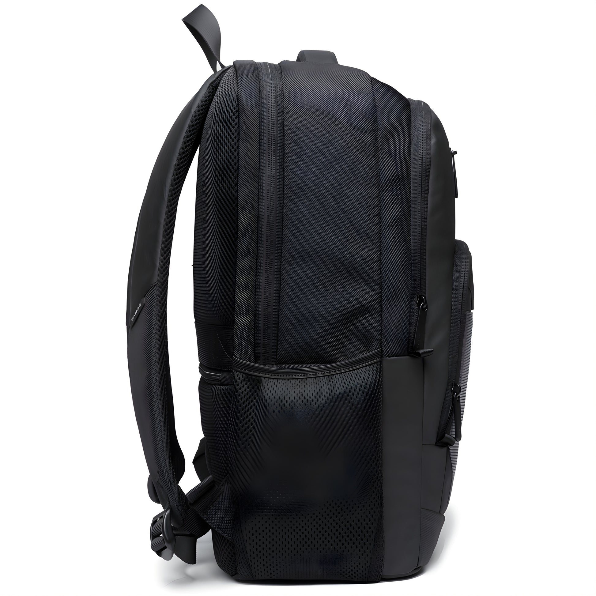 BANGE 1922 Waterproof Anti-Theft Backpack — side detail