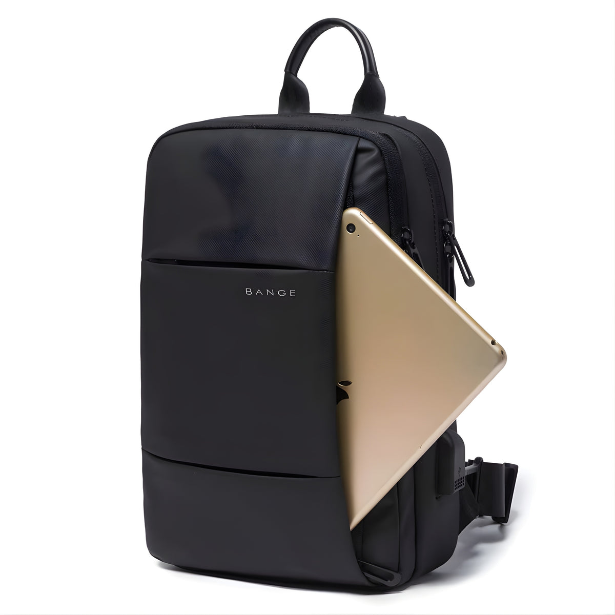 BANGE 77107 Waterproof Anti-Theft Sling Bag — size reference