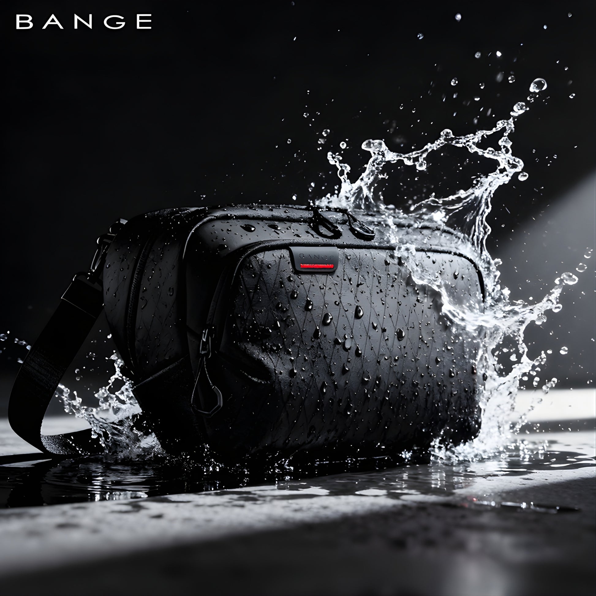 BANGE BG-XJ329 Waterproof 10L Camera Sling Bag — interior compartment