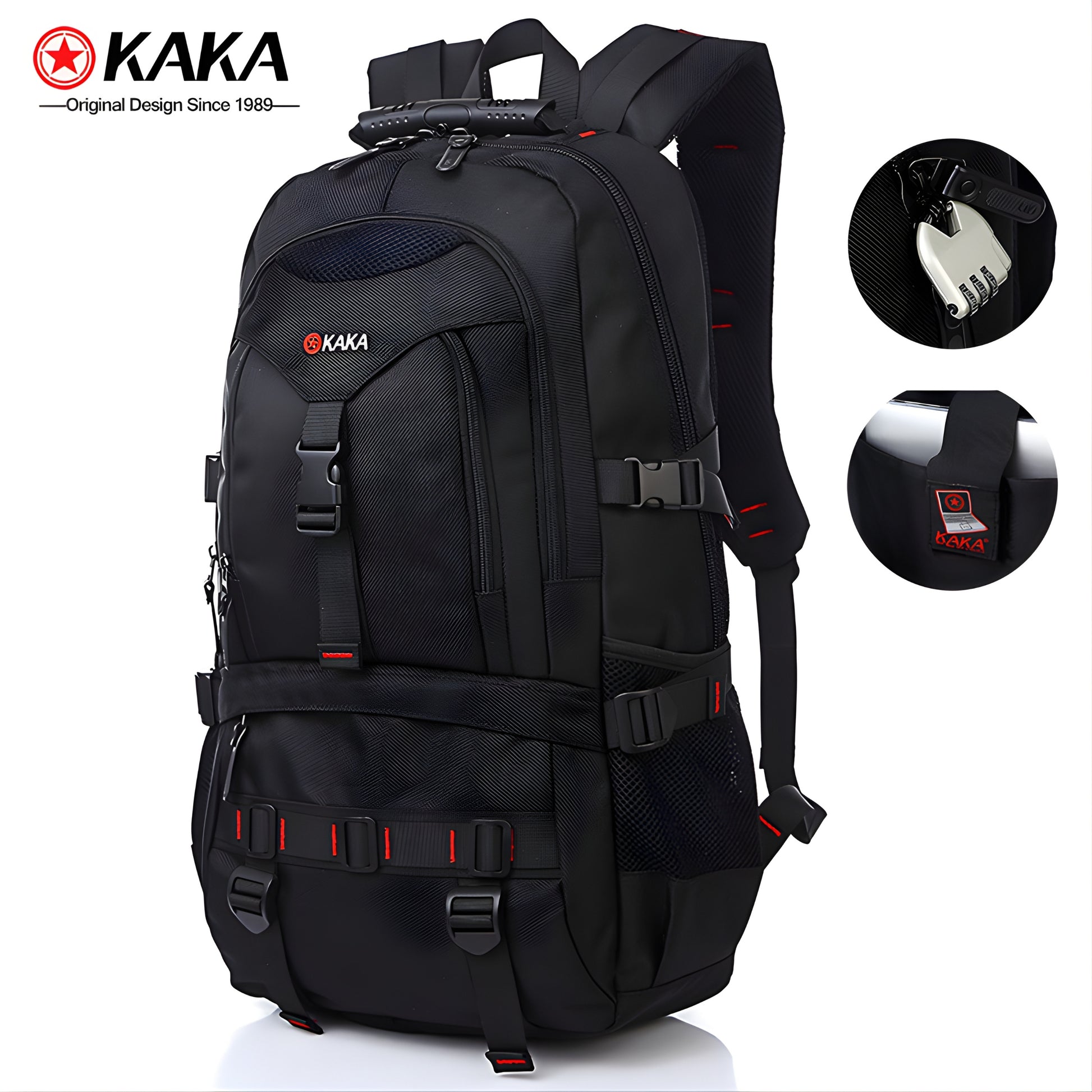KAKA 2020 Waterproof Anti-Theft Travel Backpack