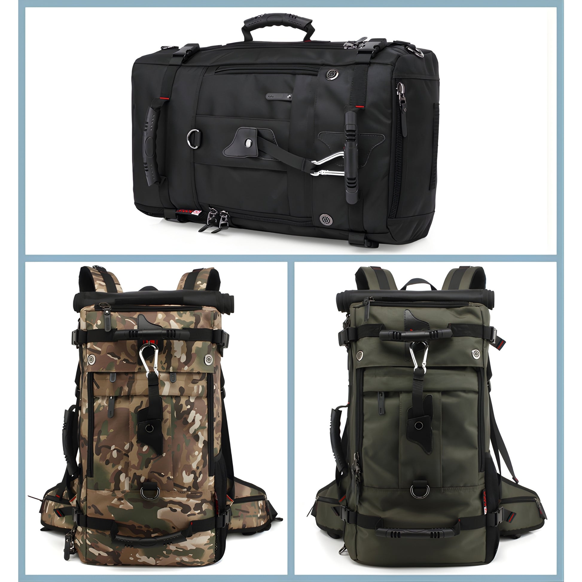 KAKA 2070 Waterproof Hiking Backpack — lifestyle shot