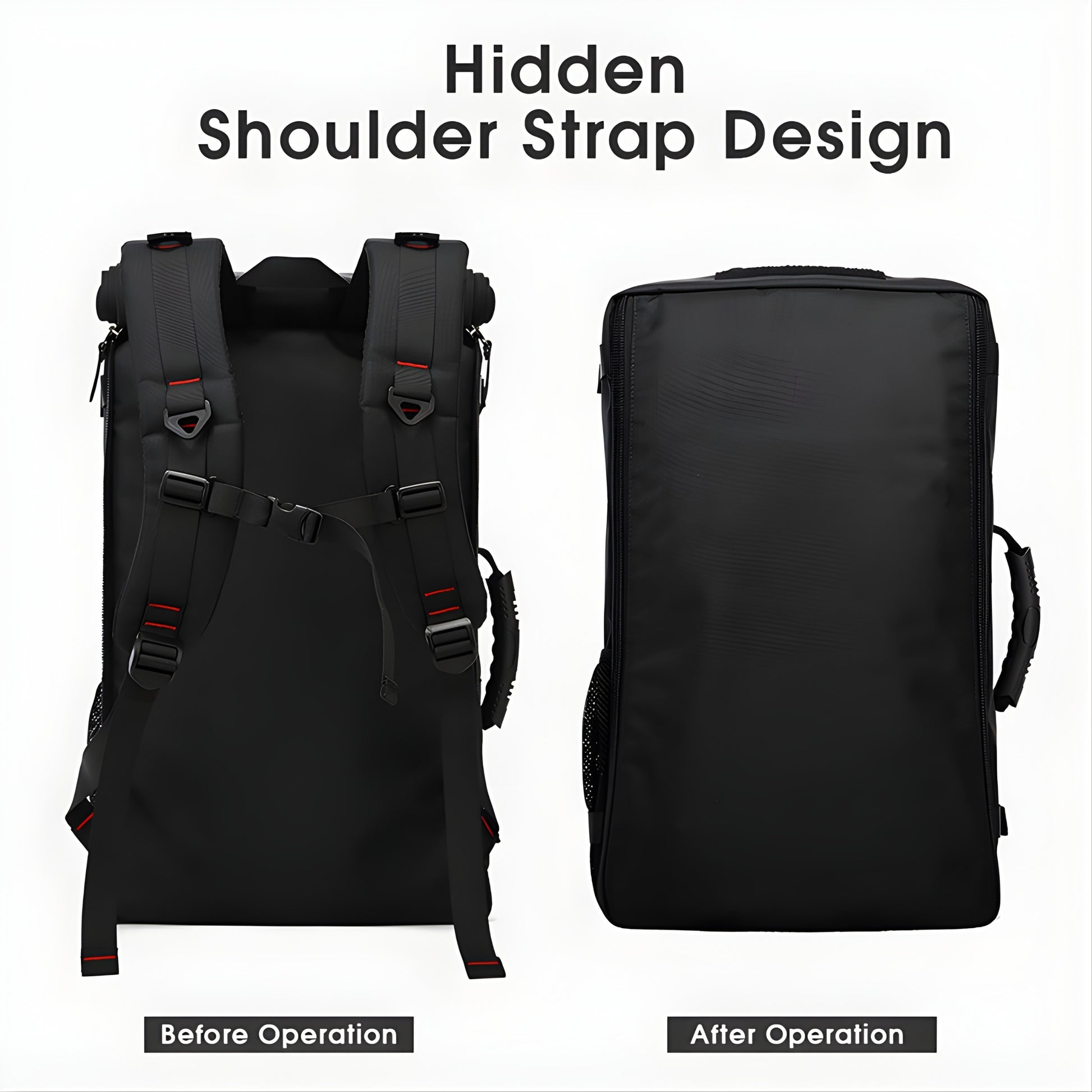 KAKA 2050 Waterproof Hiking Backpack — in use