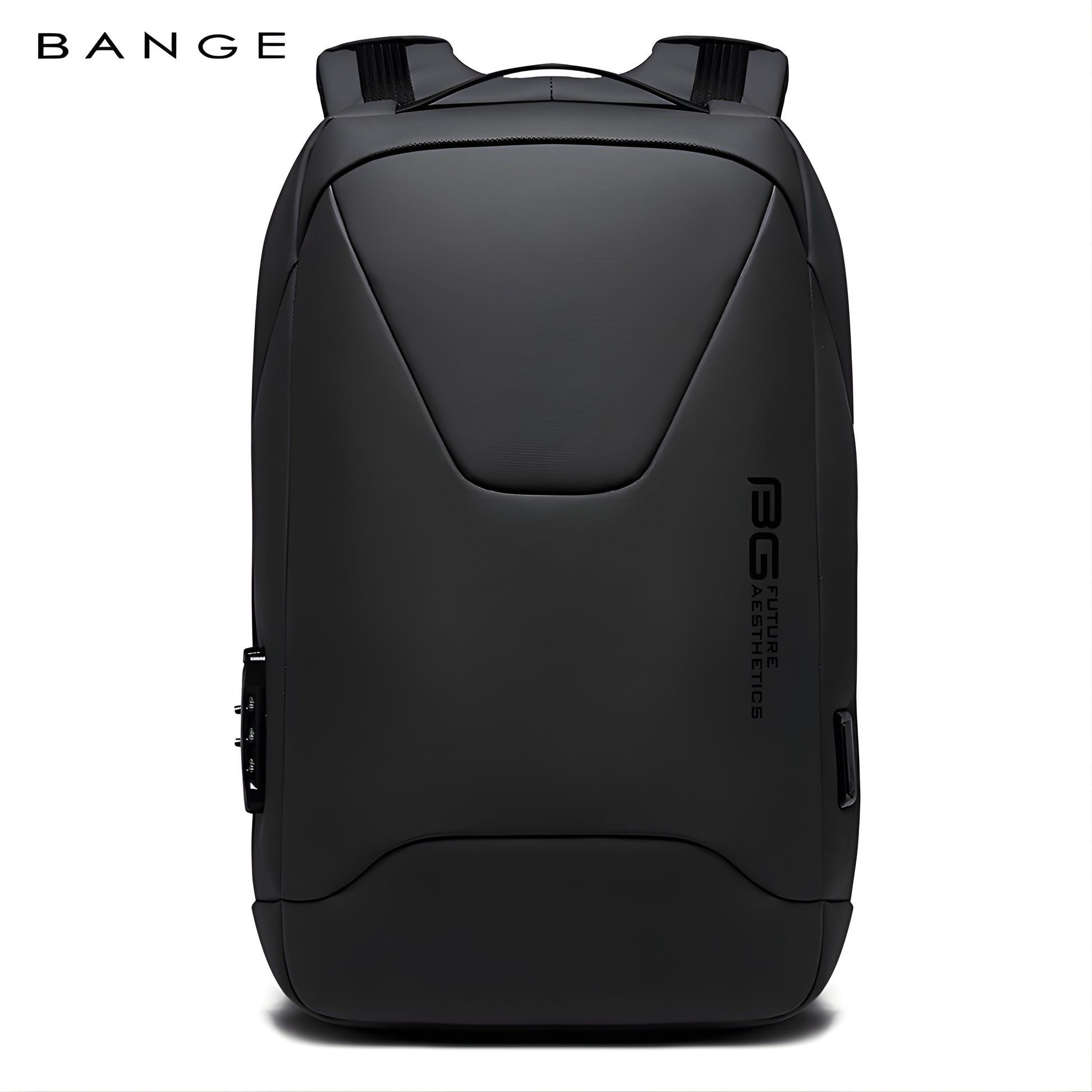 Daca: Business Waterproof Laptop Backpack with Anti-Theft feature — front view