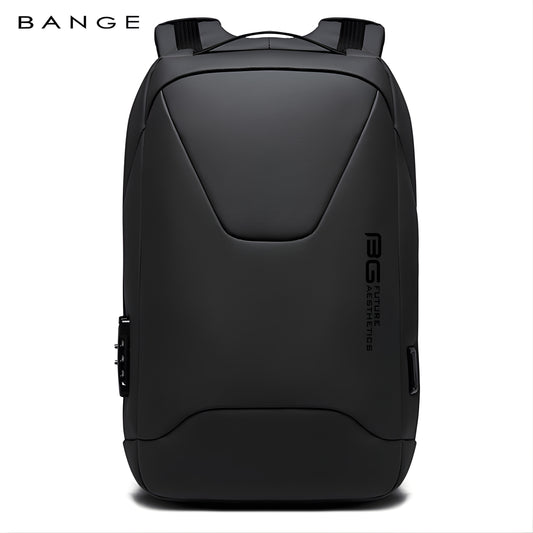 Daca: Business Waterproof Laptop Backpack with Anti-Theft feature — front view