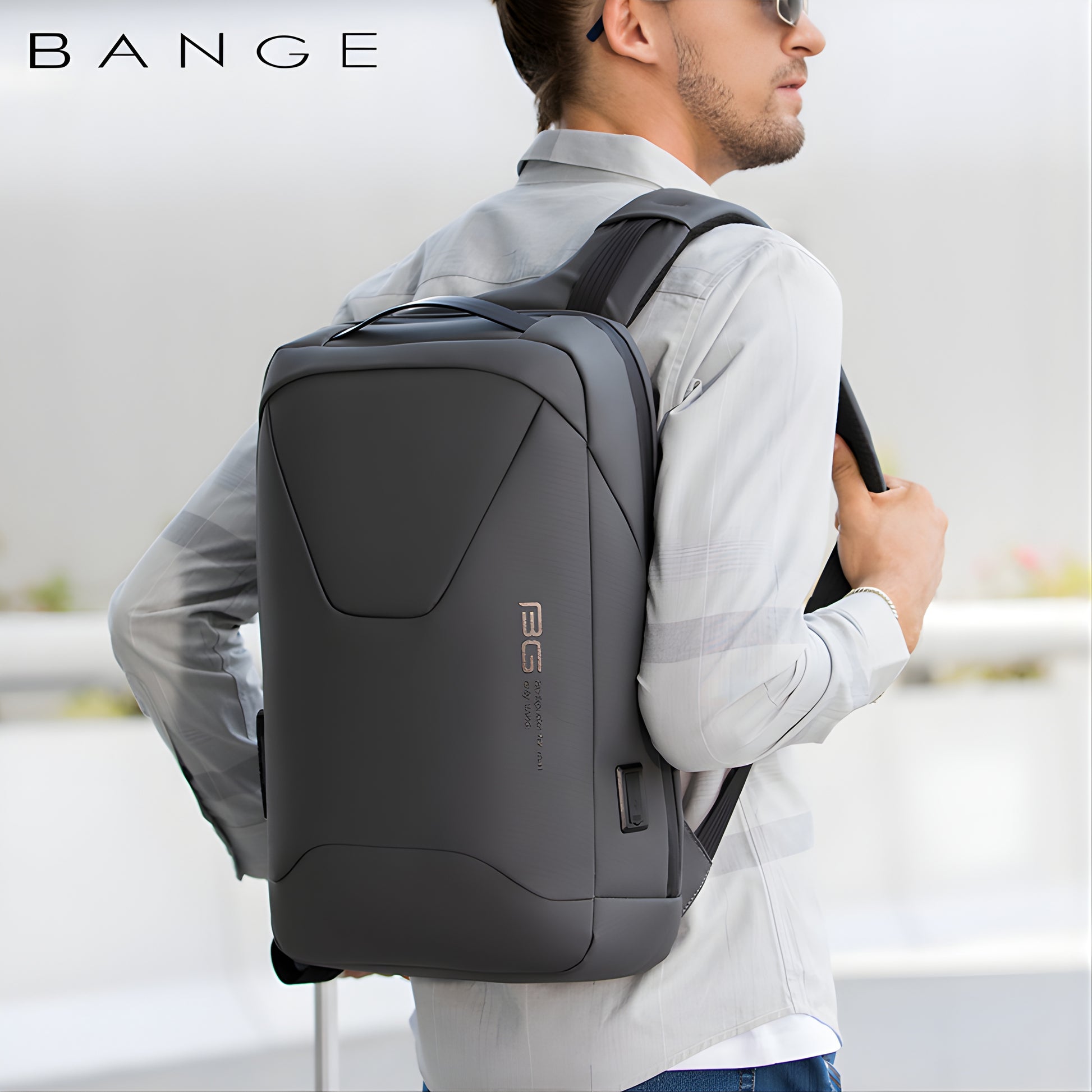 Daca: Business Waterproof Laptop Backpack with Anti-Theft feature — color option