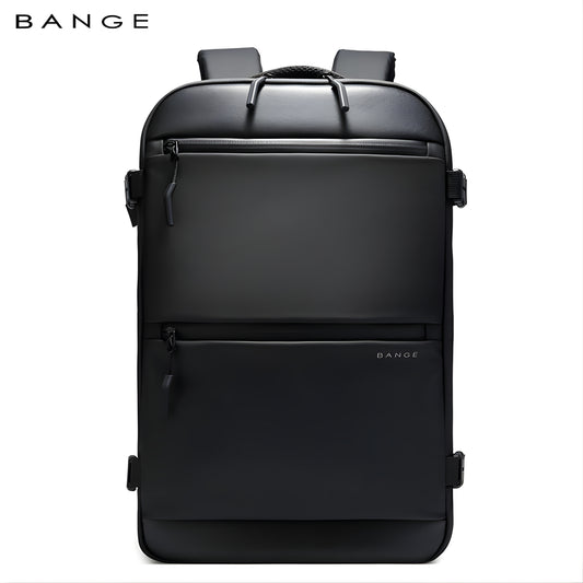Fare: 30L Waterproof Anti-Theft Backpack with Bottle Holder — front view