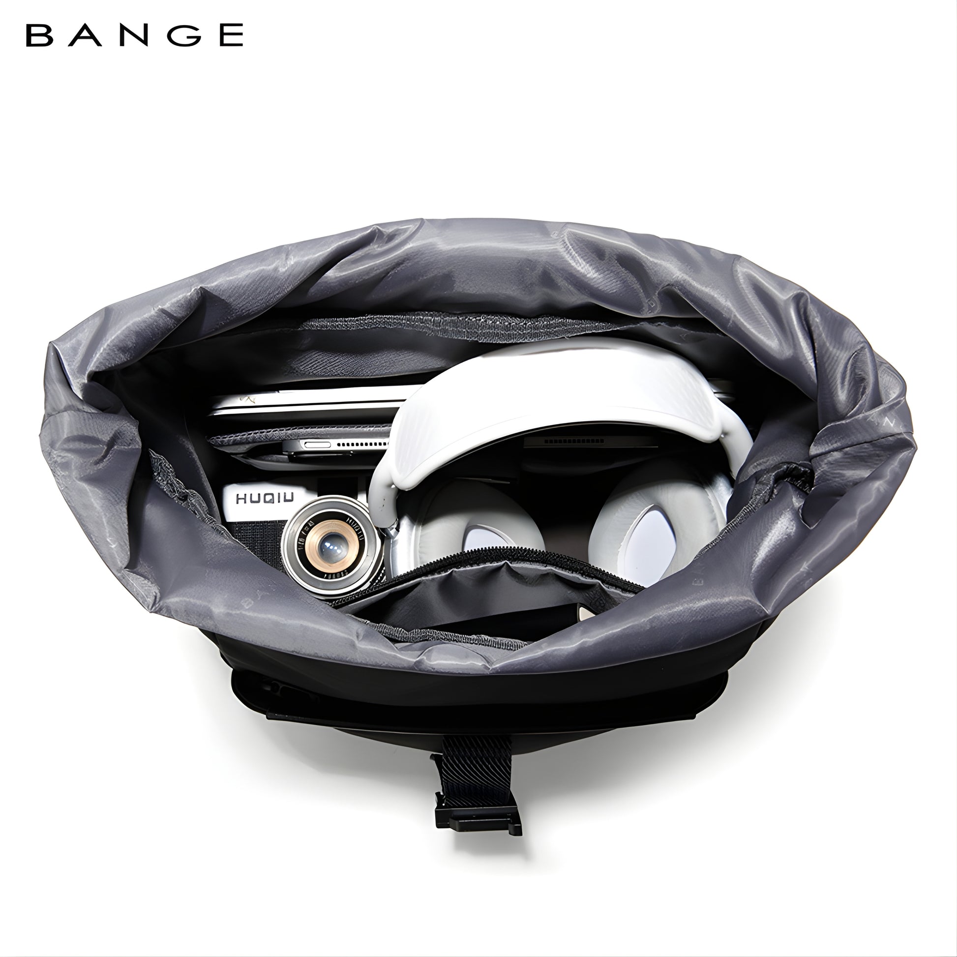 Inci: 21L Lightweight Waterproof Roll-Top with Bottle Holder — side detail