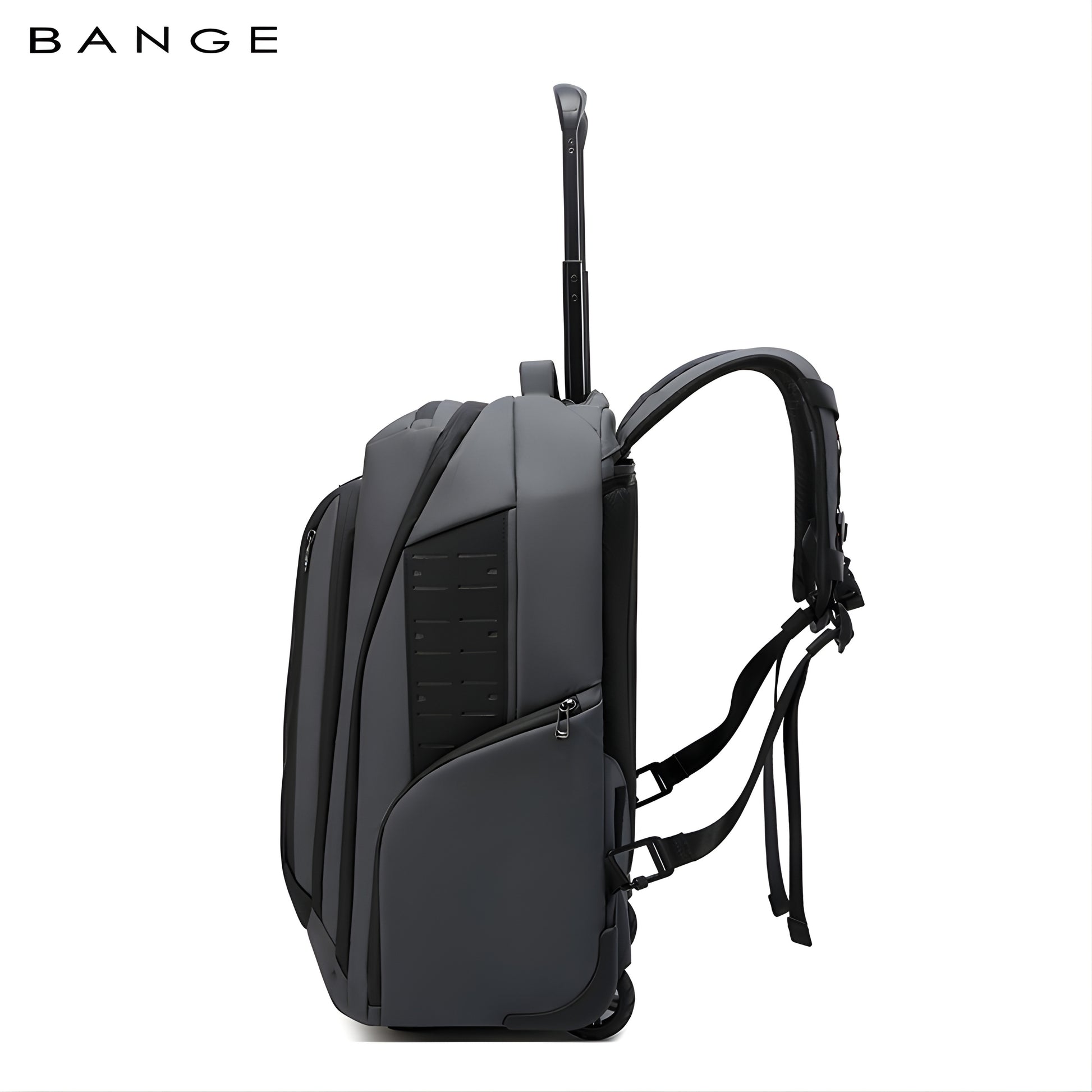 Belen: 50L Waterproof Business Travel Backpack with 17″ Laptop Compartment & Shoes Pocket — feature detail