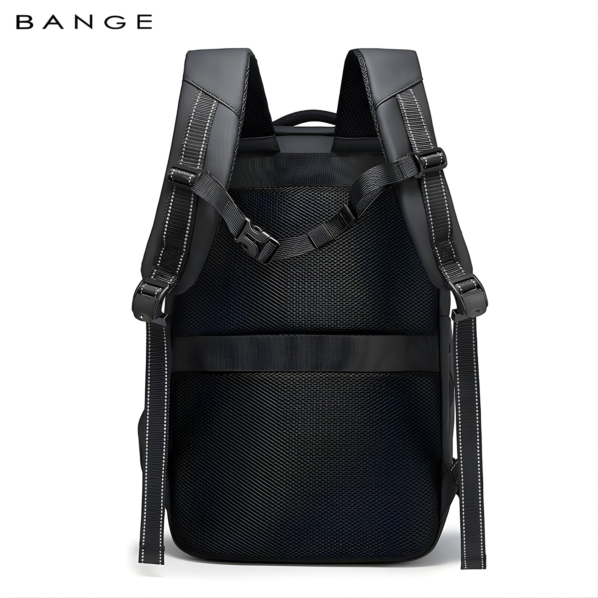Lemi: 40L Travel Outdoor Carry-On Backpack with Air Compression 17″ laptop — interior compartment