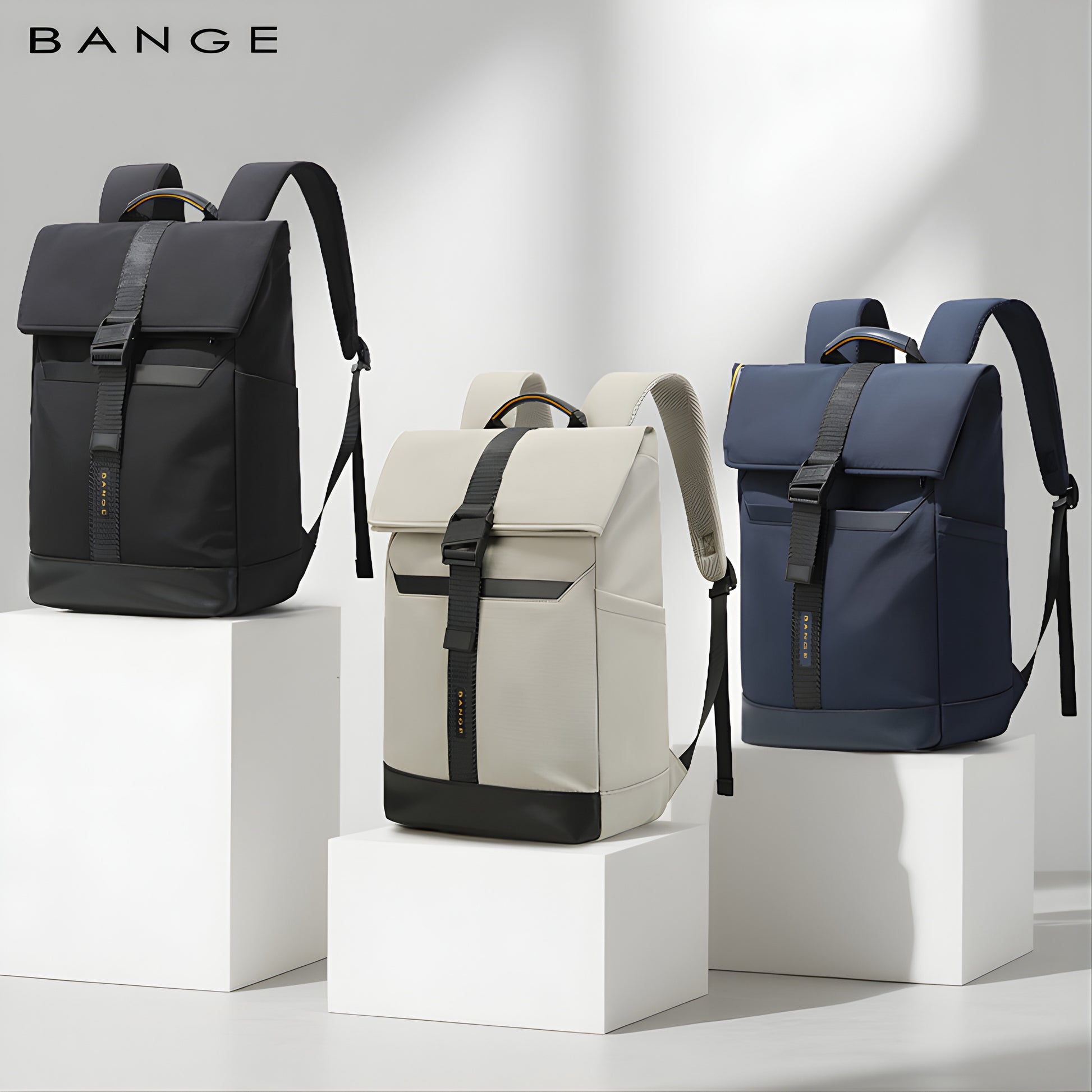 Rollo: 20L Lightweight Roll-Top Backpack with YKK Zipper — lifestyle shot