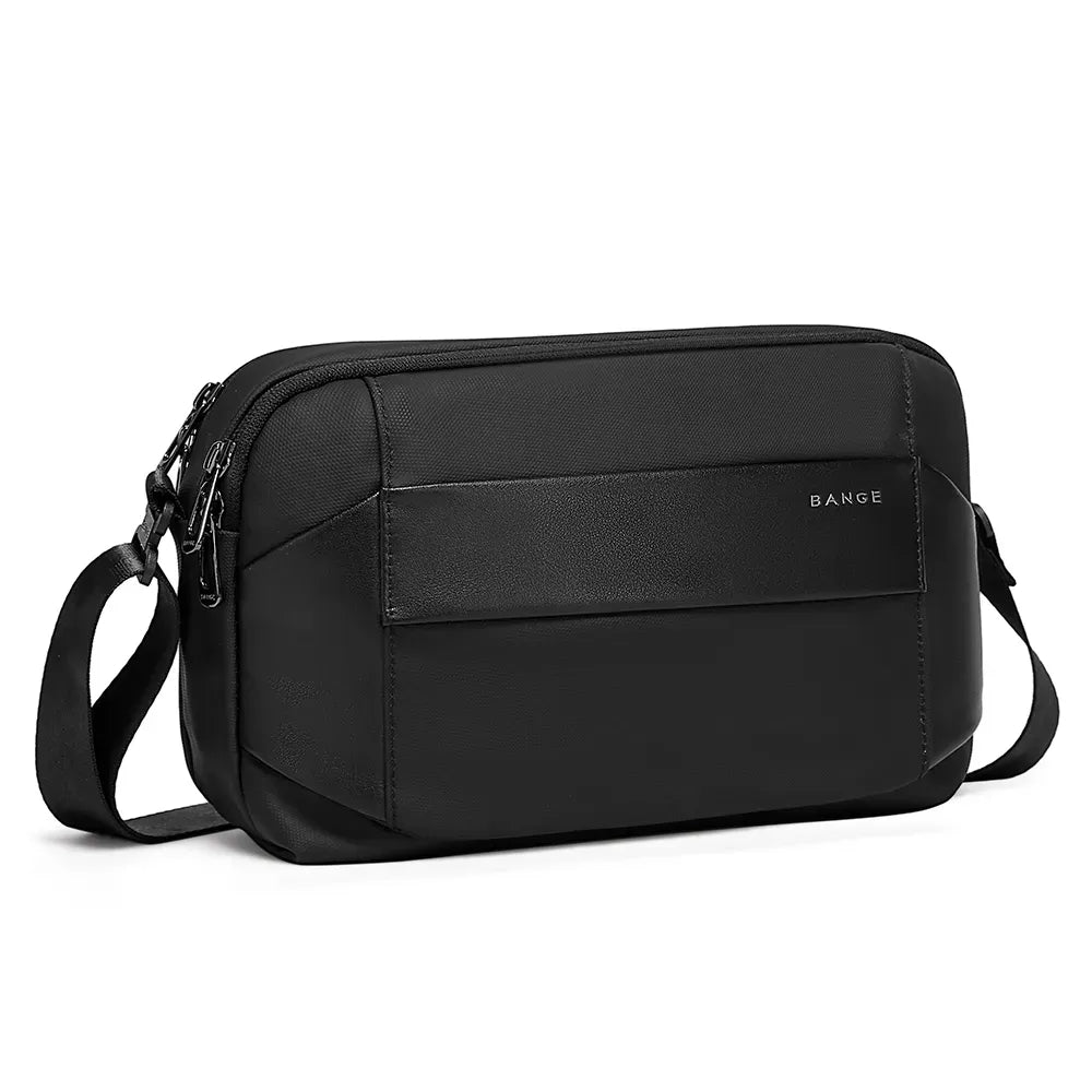 Compact yet spacious, this black crossbody bag from Syren features organized compartments and a modern look for daily travel