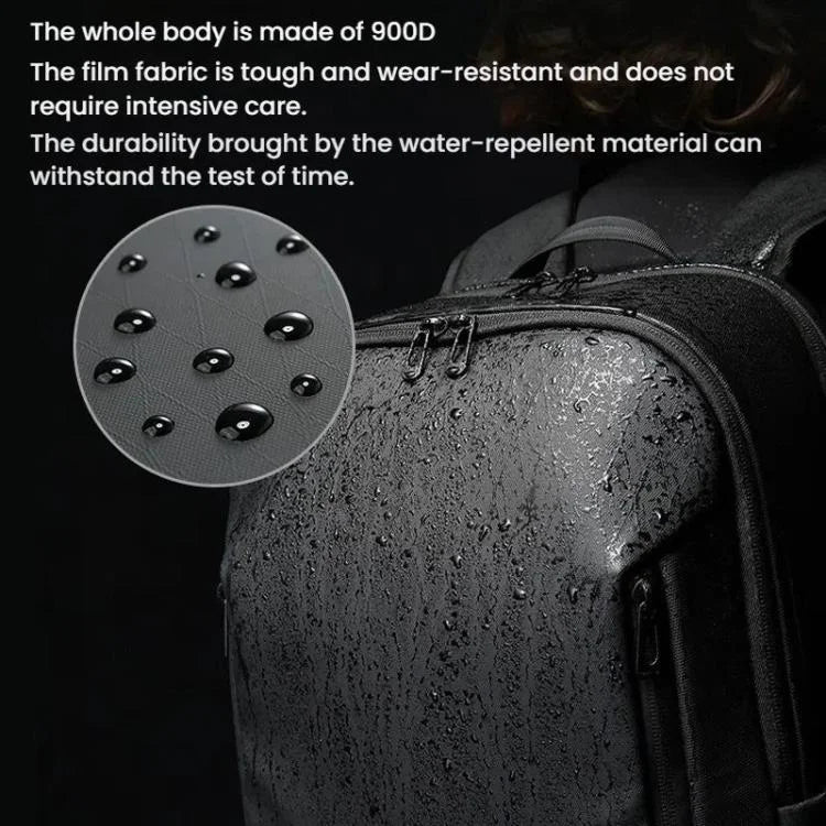 Rynex BANGE BG-3057 detail shot, reinforced stitching and with water resistant high-quality material